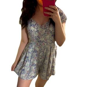 FLORAL ROMPER